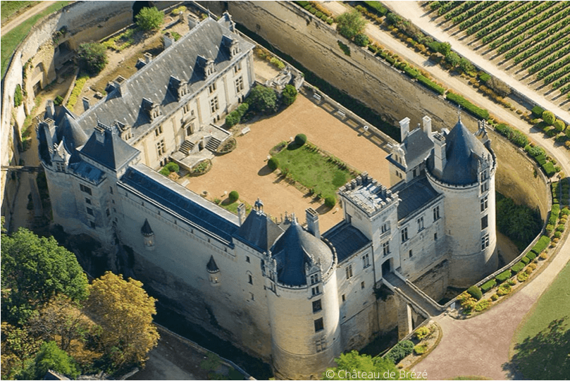 brézé saumur chateau de l'epinay